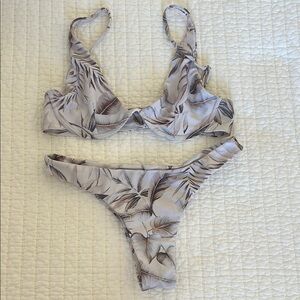 Mikoh bikini. Bottoms size L, top size M